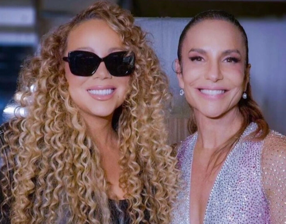 Mariah Carey e Ivete Sangalo.