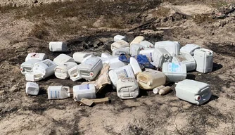 Descarte irregular de embalagens de agrotóxicos