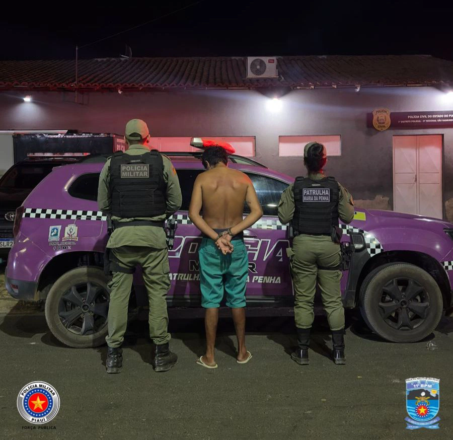 Homem é preso por descumprimento de medida protetiva e violência contra mulher