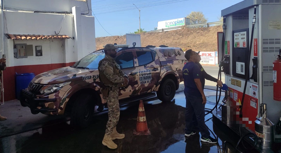 Imepi identifica suspeita de fraude eletrônica em posto de combustível de Teresina