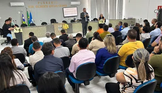 Reunião de Apresentação da Implantação do Campus do Instituto Federal do Piauí (IFPI).