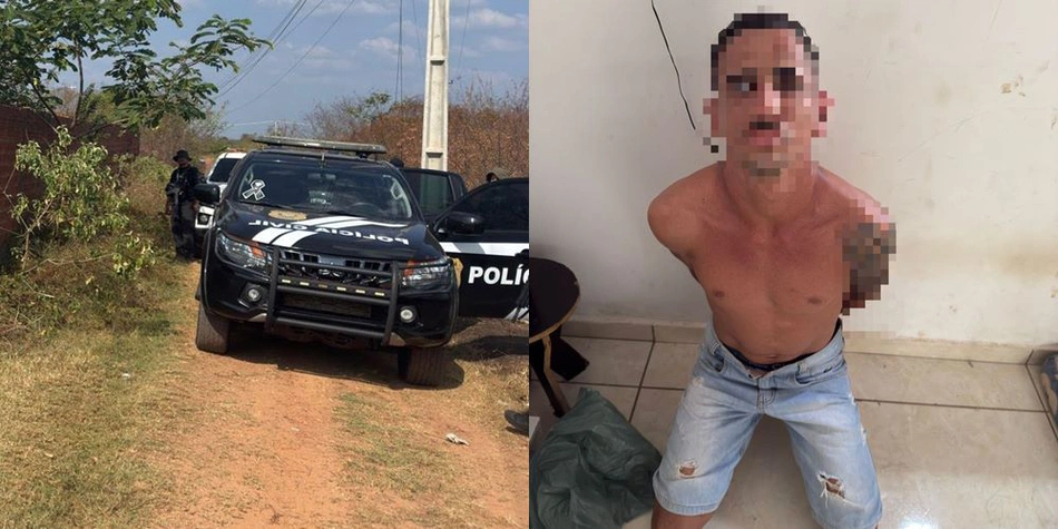 Suspeito de duplo homicídio é preso durante operação