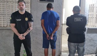 Preso por tentativa de feminicídio.