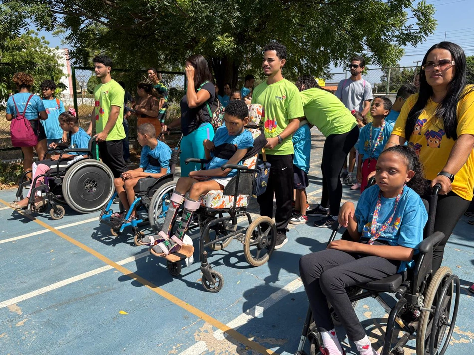 Projeto Transforme e Festival Paralímpico no Centro Esportivo Almeidão