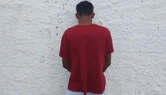 Preso por tentativa de homicídio em Água Branca.