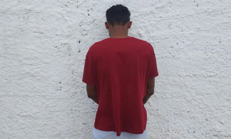 Preso por tentativa de homicídio em Água Branca.