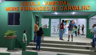 Prefeitura de Esperantina inaugura Escola Municipal Meire Fernandes de Carvalho