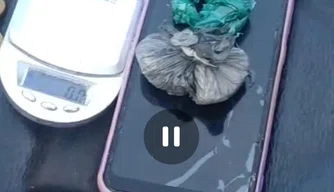 Materiais apreendidos