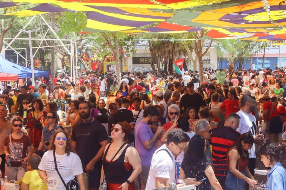 Sétima edição da Feira na Praça em Teresina.