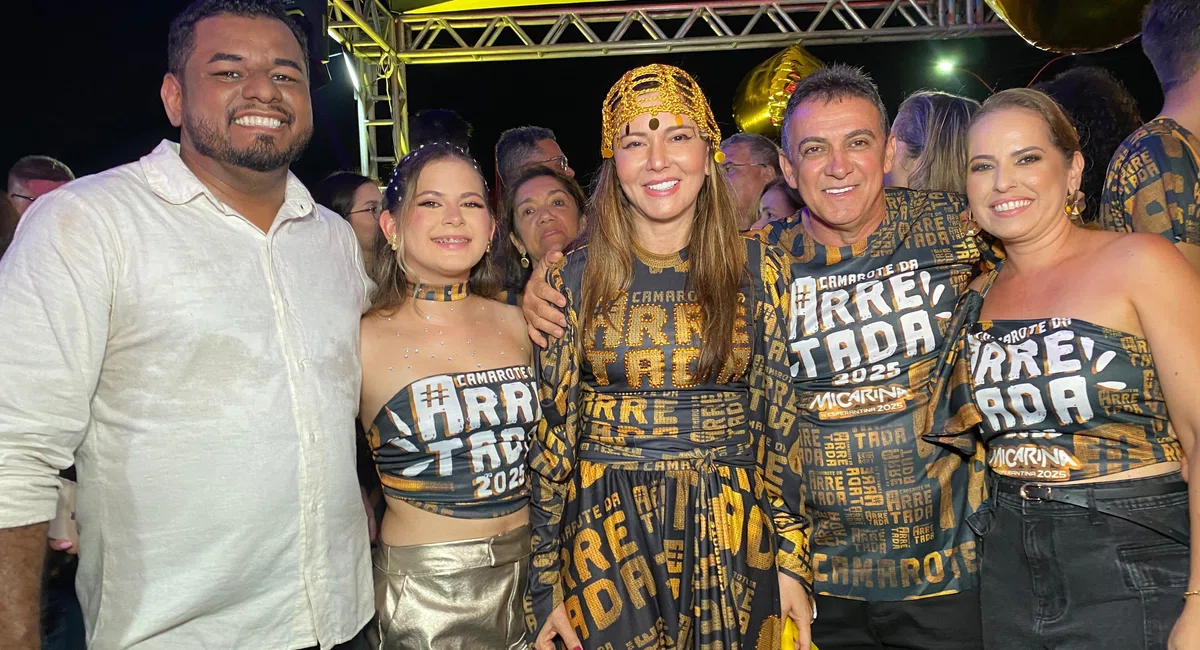 Prefeita Ivanária Sampaio na Micarina de Esperantina