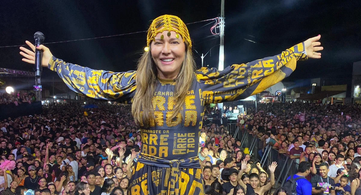 Prefeita Ivanária Sampaio na Micarina de Esperantina