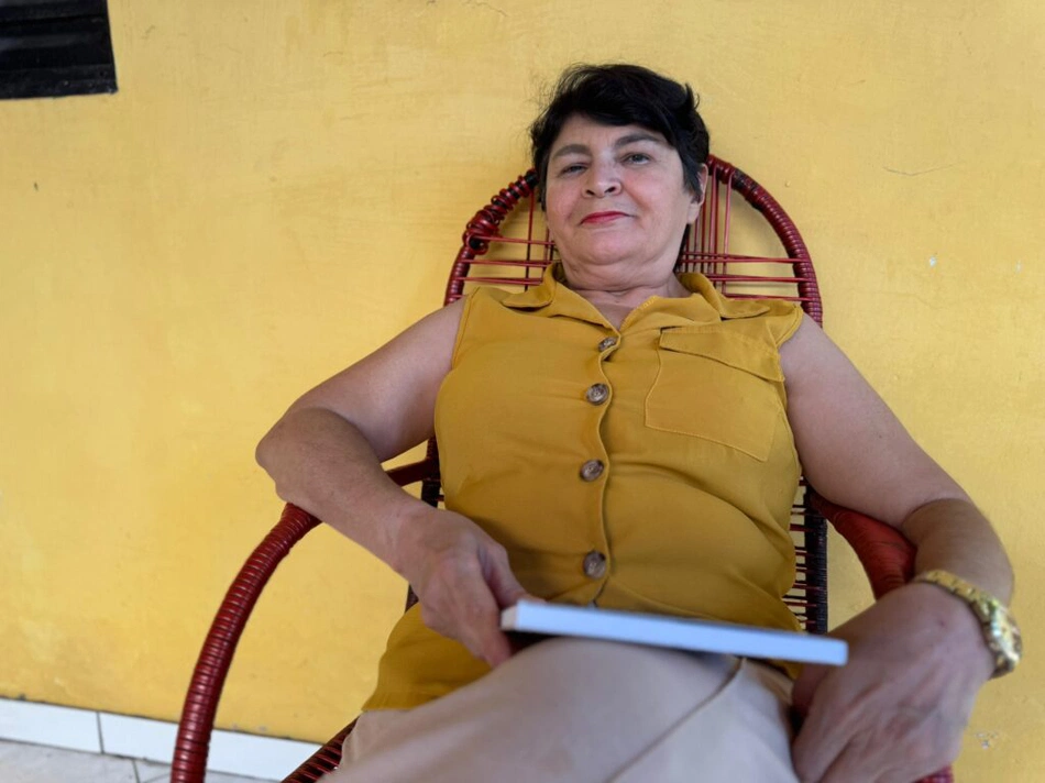 Teresa Mendes, técnica em patologia