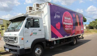 caminhão da mamografia.