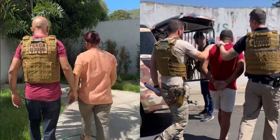 Polícia prende dois suspeitos durante Operação Ouro Sujo