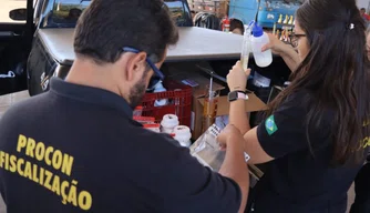 Fiscalização em postos de combustíveis