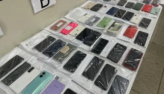 Queda de 51% na taxa de roubos de celulares.