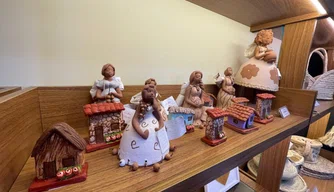 Artesanato na Casa do Artesão Mestre Albertino