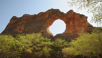 Boqueirão da Pedra Furada, o mais famoso sítio arqueológico da Serra da Capivara