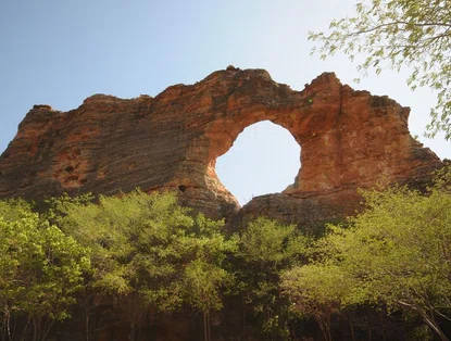 Boqueirão da Pedra Furada, o mais famoso sítio arqueológico da Serra da Capivara