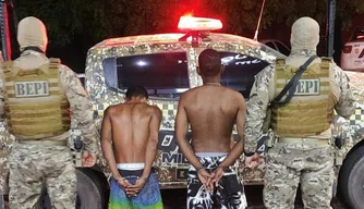 Prisões dos suspeitos.