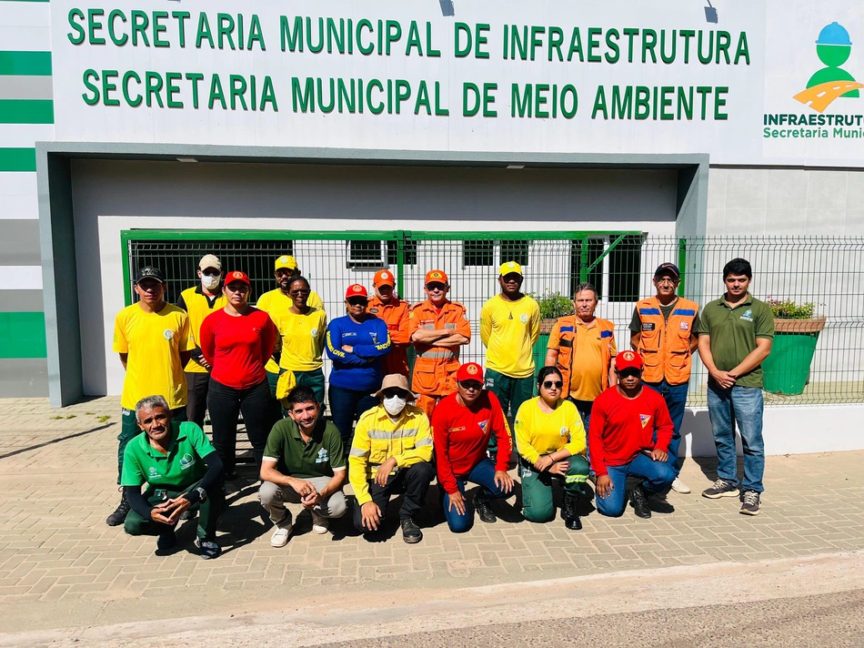 Ação de conscientização sobre a prevenção a incêndios florestais e queimadas irregulares.