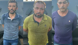 Lideres de organização criminosa que foram presos