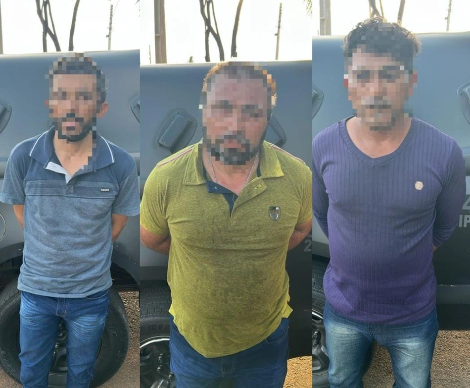 Lideres de organização criminosa que foram presos