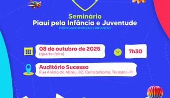 Seminário Piauí Pela Infância e Juventude