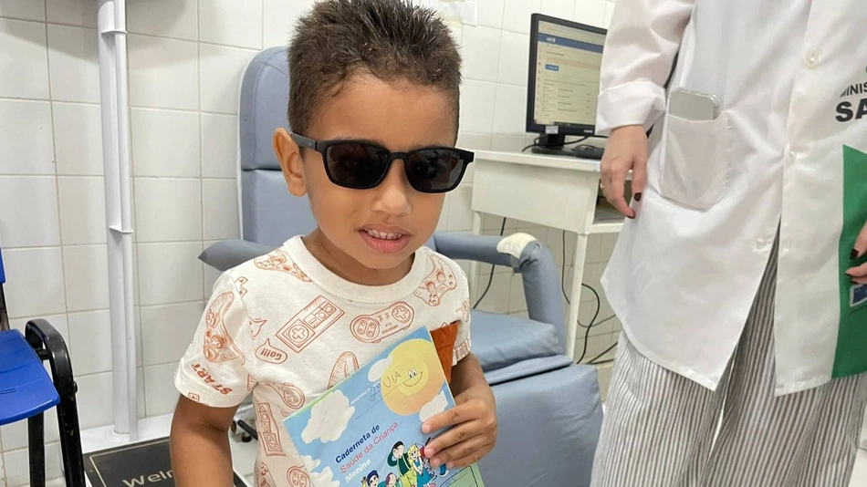 Vacinação infantil.