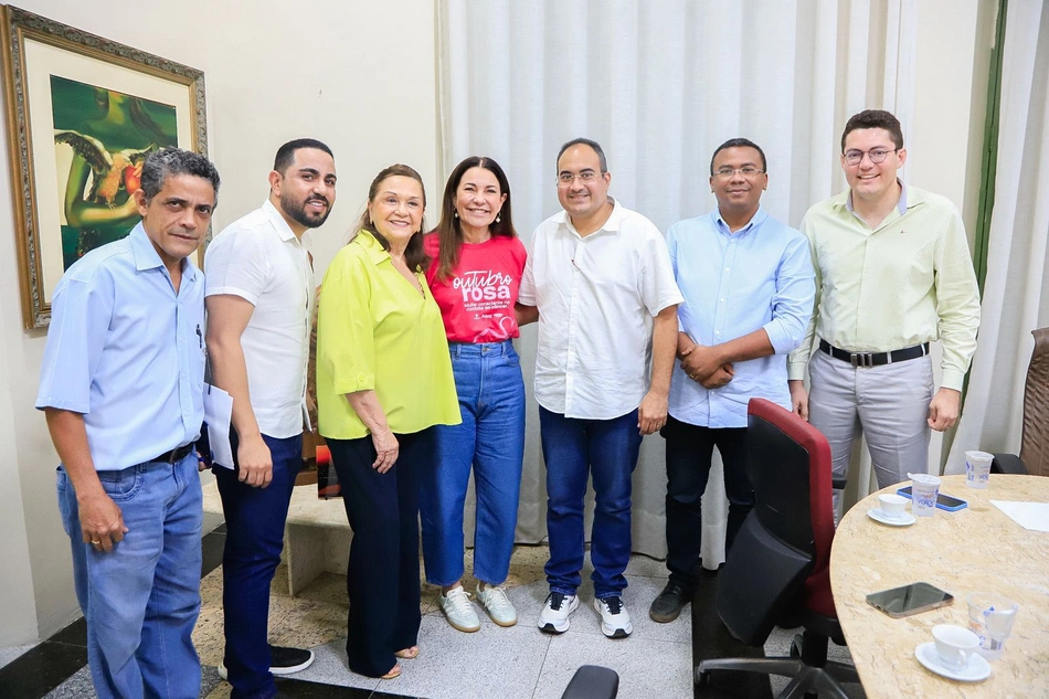 Margarete Coelho se reúne com Silvio Mendes para discutir projetos voltados ao desenvolvimento de Teresina