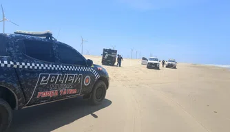 Corpo foi encontrado com rosto desfigurado em praia