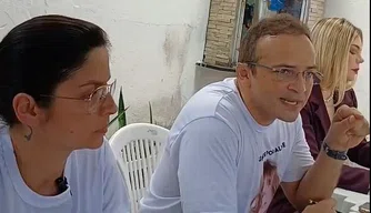 Coletiva de imprensa com família de Alice Brasil