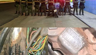Polícia recupera motos roubadas e prende dois homens em Teresina