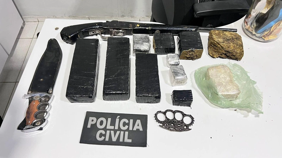 Mandado de busca e apreensão contra membros de uma organização criminosa em Água Branca