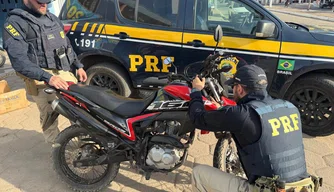 Motocicletas são apreendidas pela PRF em Parnaíba