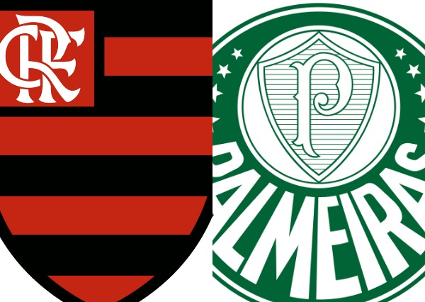 Flamengo e Palmeiras.