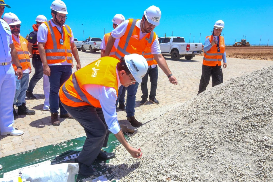 Porto Piauí inicia fase de testes com produção de fertilizante marinho