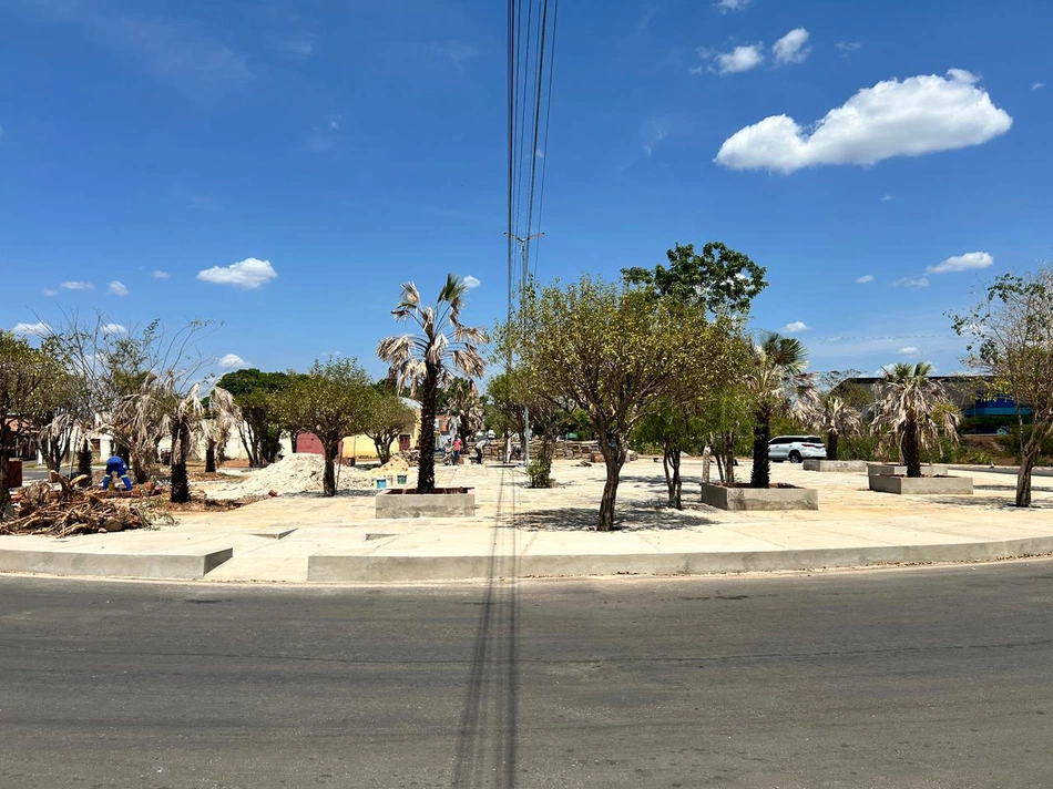 Melhorias na pavimentação.