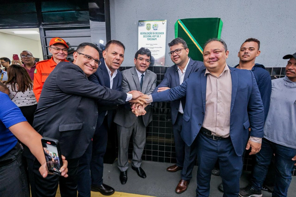 Inauguração de nova delegacia