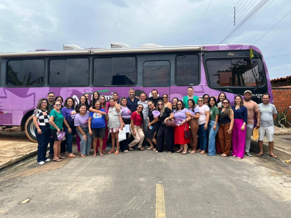 Ônibus Lilás atende mais de 70 mulheres em São Miguel da Baixa Grande