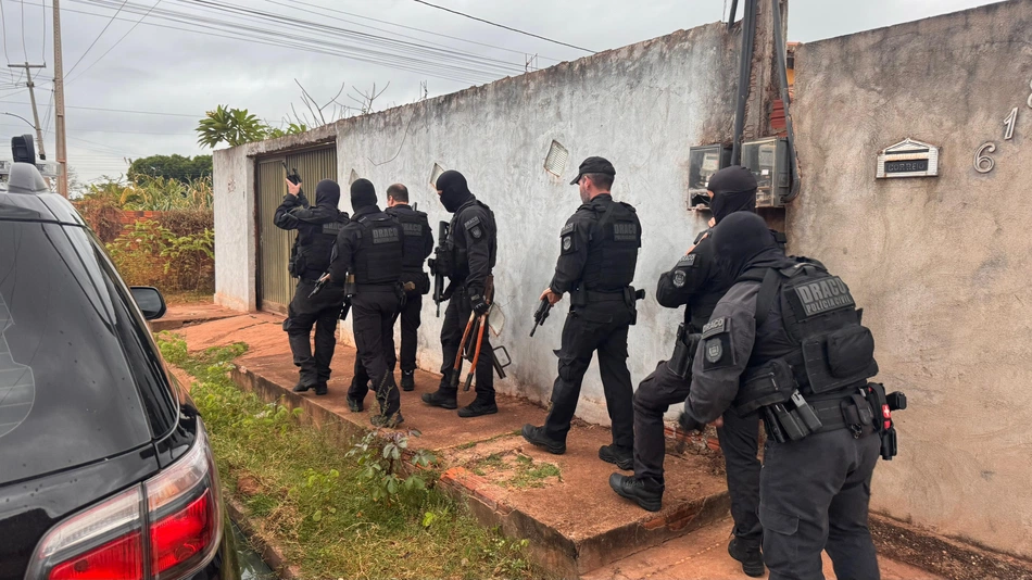 Operação contra organização criminosa em Altos