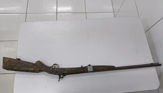 Homem é preso em Timon com espingarda e pássaro silvestre