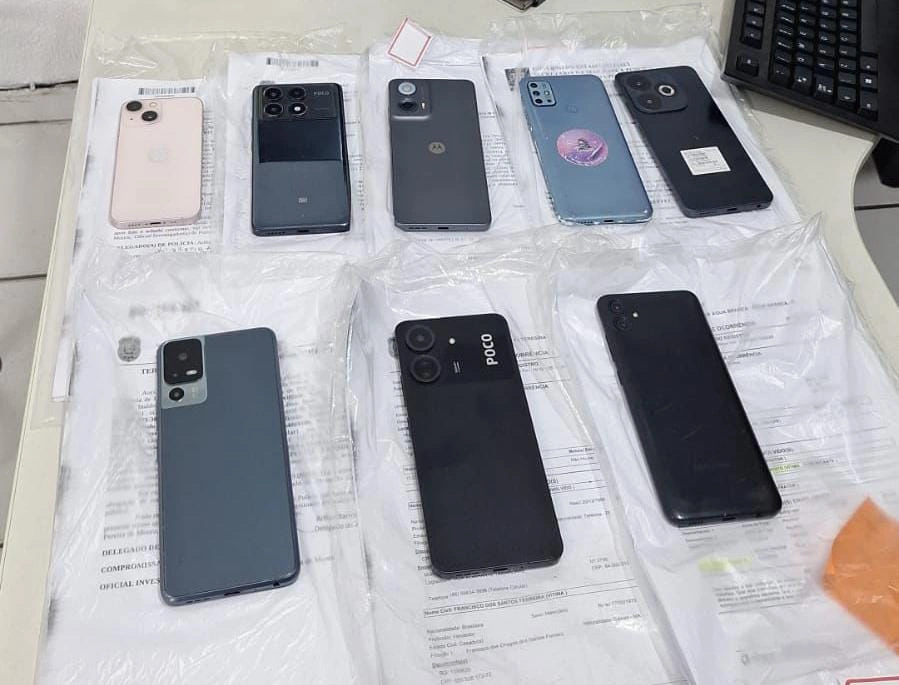 Polícia Civil recupera celulares em Teresina