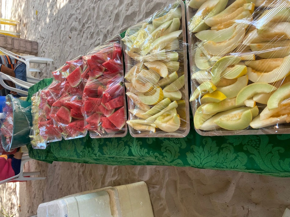 Comidas fornecidas na viagem