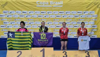 Mesatenista Maria Grazyelle conquista quatro medalha na Copa do Brasil de Tênis de Mesa.