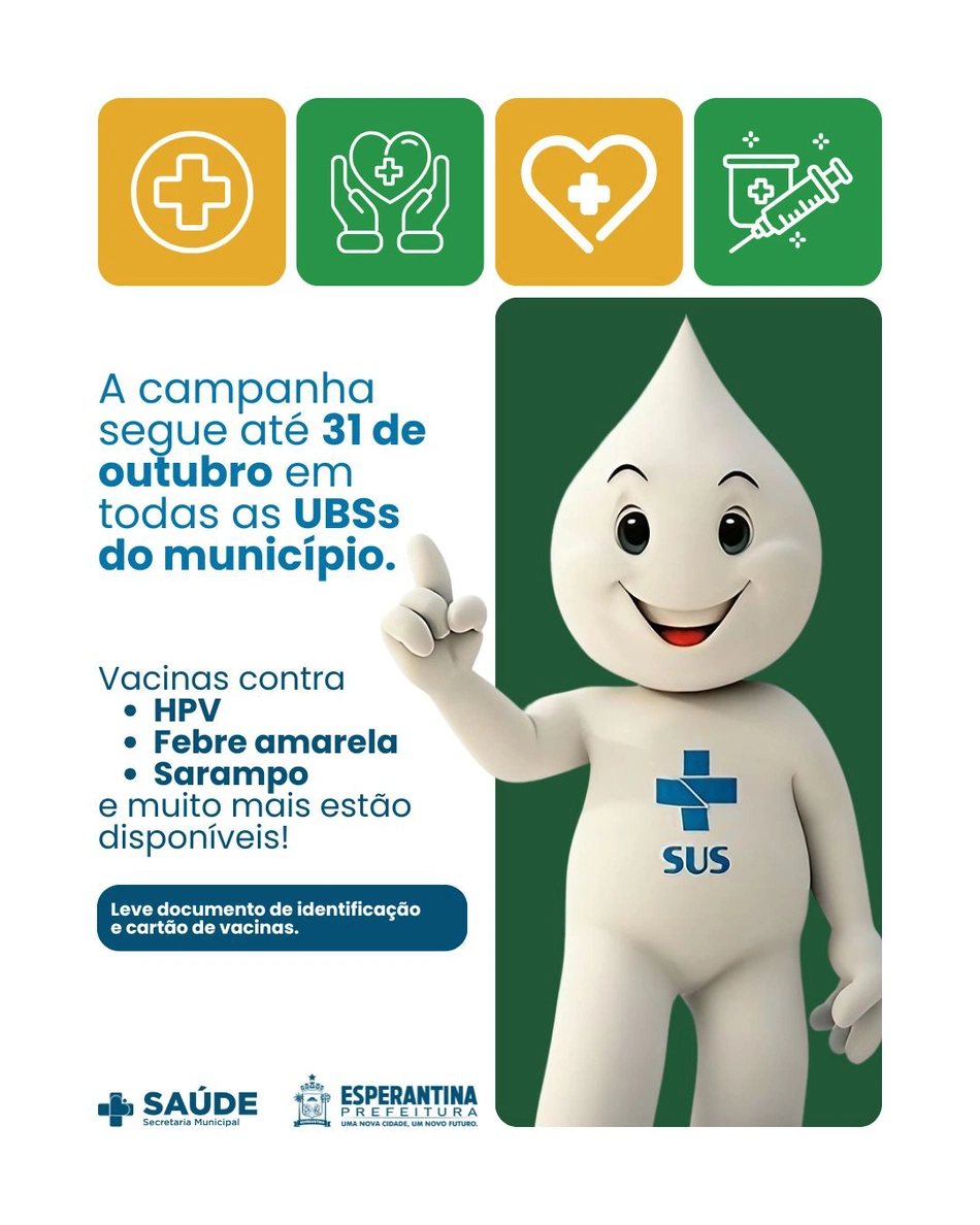 Campanha de vacinação em Esperantina