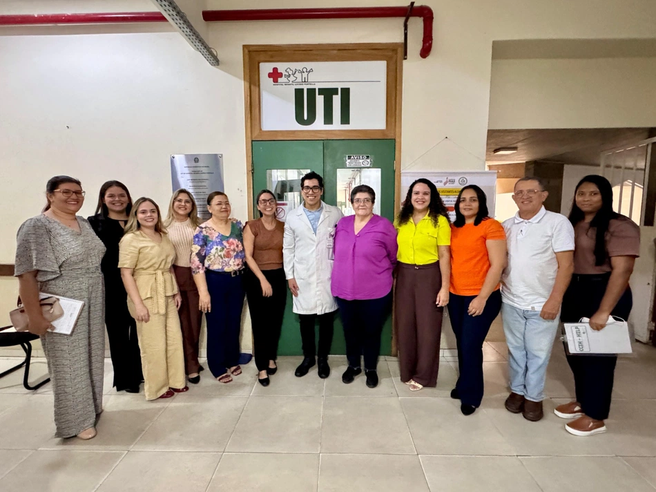 Hospital Infantil Lucídio Portella (HILP) recebe visita técnica do Projeto Saúde em Nossas Mãos
