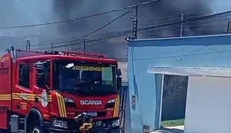 Incêndio no bairro Gurupi
