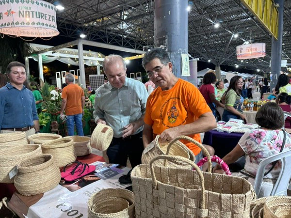 Francisco Limma na II Feira da Agricultura Familiar, Povos Tradicionais e Economia Solidária do Piauí
