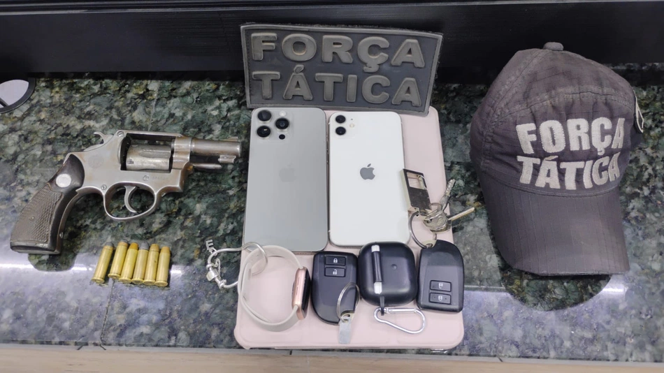 PM prende criminosos após arrastão em bairros de Teresina